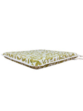 Load image into Gallery viewer, Entwistle Chartreuse Square Tie-On Seat Pads Dining/Patio/Garden/Kitchen