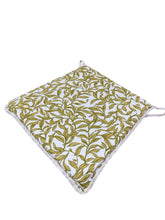 Load image into Gallery viewer, Entwistle Chartreuse Tapered Seat Pads For Garden, Patio, Kitchen, Dining