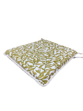 Load image into Gallery viewer, Entwistle Chartreuse Tapered Seat Pads For Garden, Patio, Kitchen, Dining