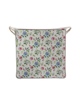 Load image into Gallery viewer, Roses Square Tie-On Seat Pads Dining/Patio/Garden/Kitchen