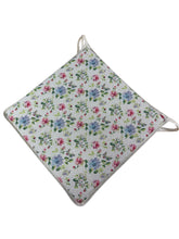Load image into Gallery viewer, Roses Square Tie-On Seat Pads Dining/Patio/Garden/Kitchen