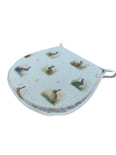 Load image into Gallery viewer, Country Hares D-Shaped Seat Pads For Garden, Patio, Kitchen, Dining