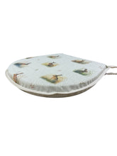 Load image into Gallery viewer, Country Hares D-Shaped Seat Pads For Garden, Patio, Kitchen, Dining