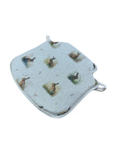 Load image into Gallery viewer, Country Hares Small Spindle Back Seat Pads For Garden, Patio, Kitchen, Dining