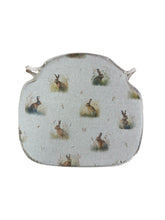 Load image into Gallery viewer, Country Hares Large Spindle Back Seat Pads For Garden, Patio, Kitchen, Dining