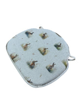 Load image into Gallery viewer, Country Hares Large Spindle Back Seat Pads For Garden, Patio, Kitchen, Dining