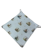 Load image into Gallery viewer, Country Hares Tapered Seat Pads For Garden, Patio, Kitchen, Dining