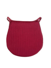 Load image into Gallery viewer, Tweedie Ruby D-Shaped Seat Pads For Garden, Patio, Kitchen, Dining
