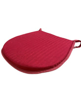 Load image into Gallery viewer, Tweedie Ruby D-Shaped Seat Pads For Garden, Patio, Kitchen, Dining