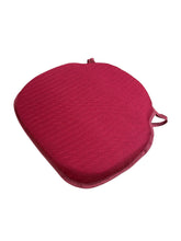 Load image into Gallery viewer, Tweedie Ruby Large Spindle Back Seat Pads For Garden, Patio, Kitchen, Dining