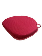Load image into Gallery viewer, Tweedie Ruby Large Spindle Back Seat Pads For Garden, Patio, Kitchen, Dining