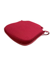 Load image into Gallery viewer, Tweedie Ruby Small Spindle Back Seat Pads For Garden, Patio, Kitchen, Dining