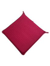 Load image into Gallery viewer, Tweedie Ruby Square Tie-On Seat Pads Dining/Patio/Garden/Kitchen