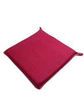 Load image into Gallery viewer, Tweedie Ruby Square Tie-On Seat Pads Dining/Patio/Garden/Kitchen