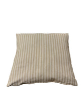 Load image into Gallery viewer, Regency Ticking Stripe Natural Cushion/Scatter Cover 16" 18" 20" 22" 24"