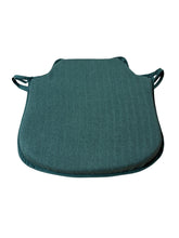 Load image into Gallery viewer, Tweedie Forest Green Small Spindle Back Seat Pads
