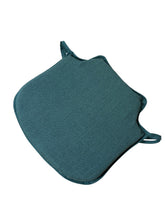 Load image into Gallery viewer, Tweedie Forest Green Small Spindle Back Seat Pads