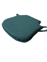 Load image into Gallery viewer, Tweedie Forest Green Small Spindle Back Seat Pads