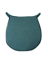 Load image into Gallery viewer, Tweedie Forest Green D-Shaped Seat Pads