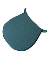 Load image into Gallery viewer, Tweedie Forest Green D-Shaped Seat Pads