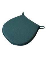 Load image into Gallery viewer, Tweedie Forest Green D-Shaped Seat Pads