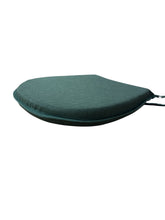 Load image into Gallery viewer, Tweedie Forest Green D-Shaped Seat Pads