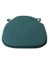 Load image into Gallery viewer, Tweedie Forest Green Large Spindle Back Seat Pads