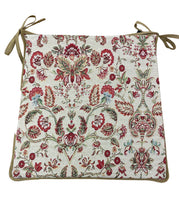 Load image into Gallery viewer, Morris Tapestry Tapered Seat Pads For Garden, Patio, Kitchen, Dining