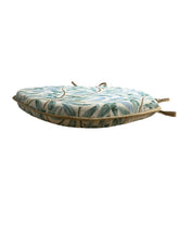 Load image into Gallery viewer, William Morris - Willow Bough Seaspray Tapestry Large Spindle Back Seat Pads For Garden, Patio, Kitchen, Dining
