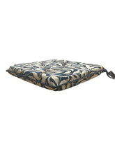 Load image into Gallery viewer, William Morris - Willow Bough Ebony Tapestry Square Tie-On Seat Pads Dining/Patio/Garden/Kitchen