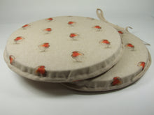 Load image into Gallery viewer, Set of 2 Robin Round Bistro Seat Pads 12" 14" 16" For Dining, Patio, Bistro