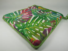 Load image into Gallery viewer, Tropical Leaves Tapered Seat Pads For Garden, Patio, Kitchen, Dining