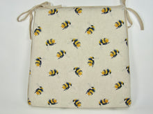 Load image into Gallery viewer, Bee Linen Tapered Seat Pads For Garden, Patio, Kitchen, Dining