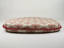 Load image into Gallery viewer, Mulberry Tree Red Large Spindle Back Seat Pads For Garden, Patio, Kitchen, Dining