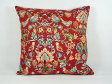 Load image into Gallery viewer, William Red Tapestry Cushion/Scatter Cover for Garden/Patio